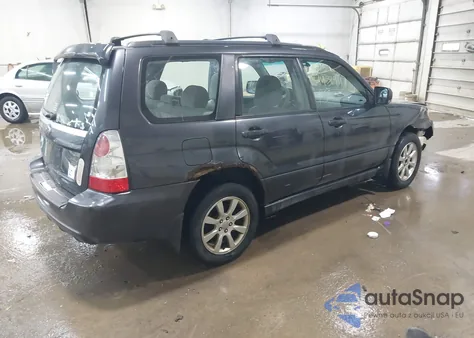 2008 Subaru Forester 2.5X z USA, uszkodzony, nr VIN JF1SG65618H717952